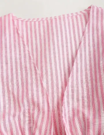 Bluza SHEIN, roz/alb Roz