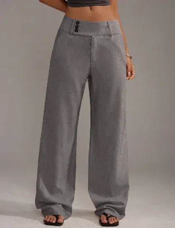 Pantaloni SHEIN, gri