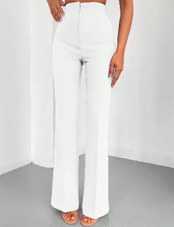Pantaloni SHEIN, alb