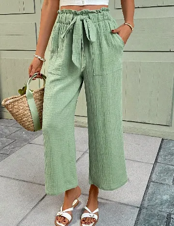 Pantaloni SHEIN, verde