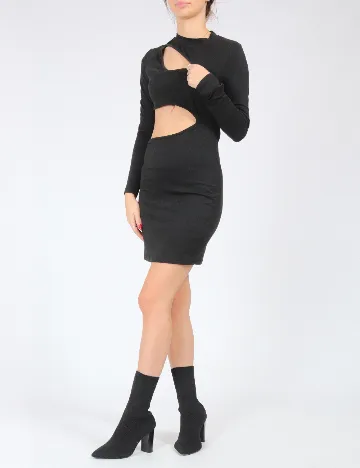 Rochie scurta SHEIN, negru Negru