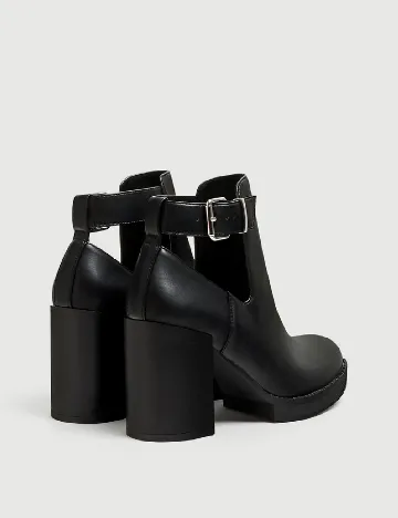 Botine Pull&Bear, negru