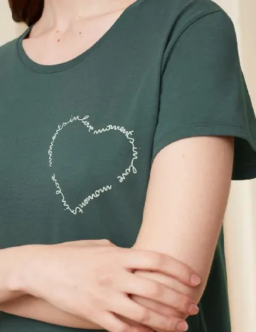 Rochie de noapte Triumph, verde