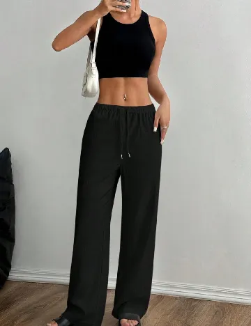 Pantaloni SHEIN, negru