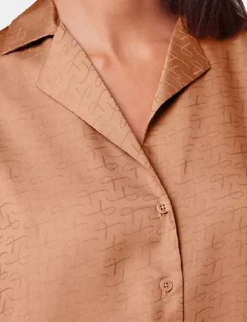 Camasa de noapte Triumph, maro