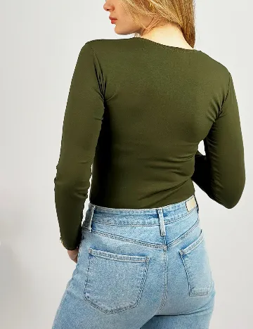 Bluza de pijama Beldona, verde Verde