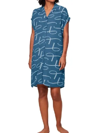 Camasa de noapte Triumph, albastru Albastru