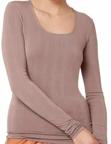 Bluza Triumph, roz pudra inchis