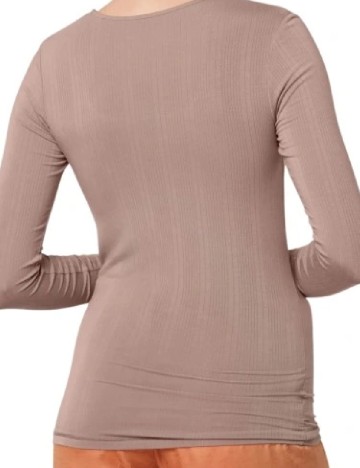 Bluza Triumph, roz pudra inchis