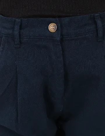 Pantaloni SHEIN, bleumarin