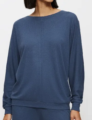 Bluza de pijama Triumph, albastru Albastru