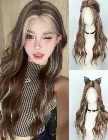 Peruca SHEIN, maro Maro