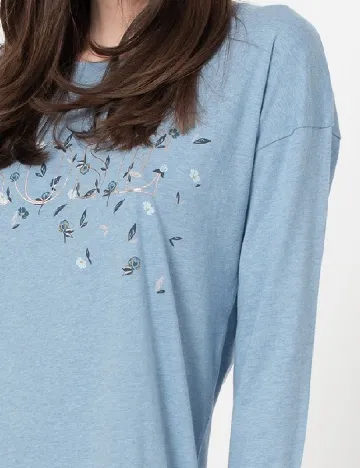 Rochie de noapte Triumph, albastru Albastru