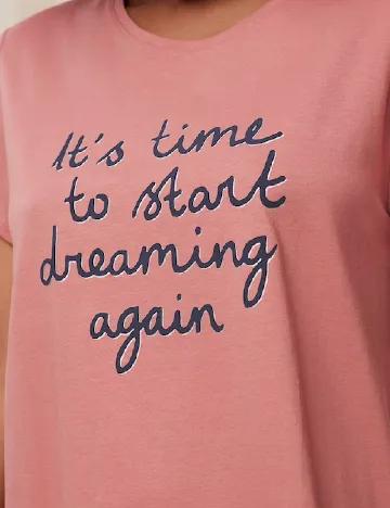 Rochie de noapte Triumph, roz Roz