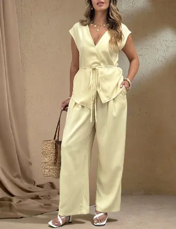 Compleu SHEIN CURVE, galben