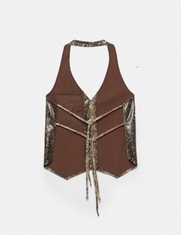 Top Pull&Bear, animal print