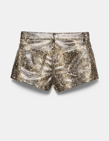 Pantaloni scurti Pull&Bear, animal print Animal print