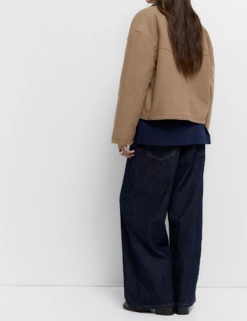 Jacheta Pull&Bear, maro deschis