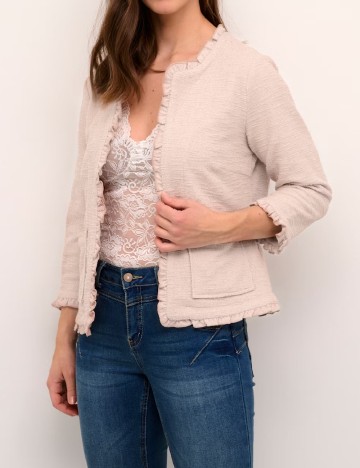 Blazer Cream, roz pal