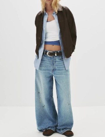 Jacheta Pull&Bear, maro