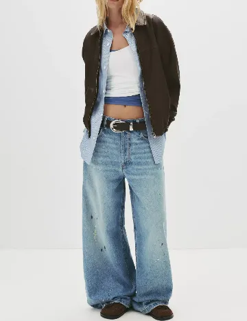 Jacheta Pull&Bear, maro