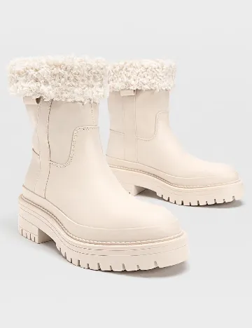 Ghete Stradivarius, crem Crem