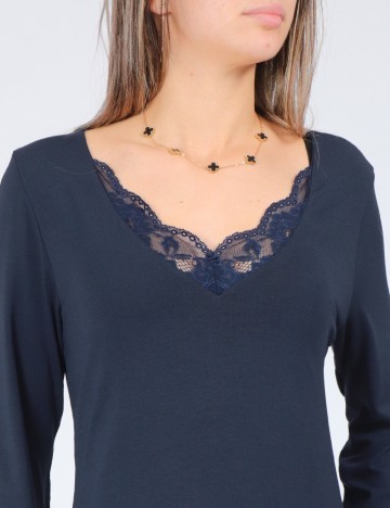 Rochie de noapte Selmark, bleumarin
