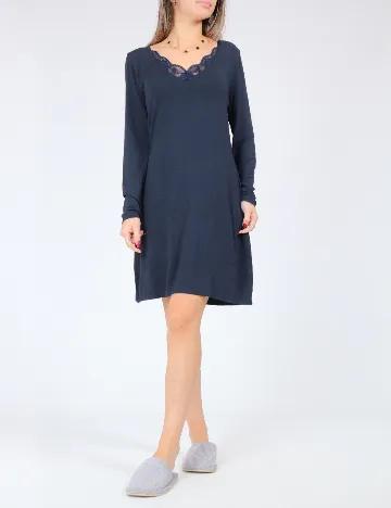 Rochie de noapte Selmark, bleumarin Albastru