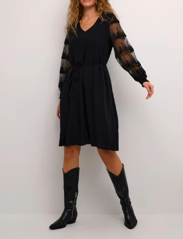 Rochie scurta Kaffe, negru