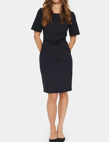 Rochie scurta Saint Tropez, negru