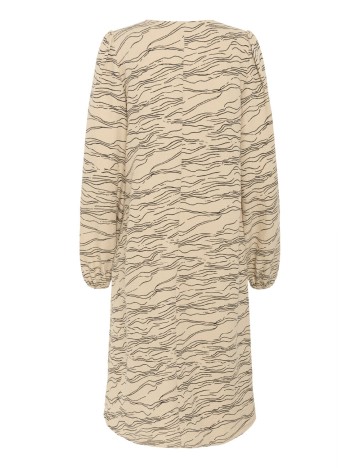 Rochie medie Kaffe, crem