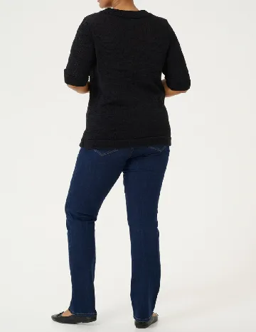 Bluza Kaffe Curve, negru Negru