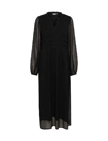 Rochie lunga Kaffe, negru