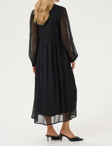 Rochie lunga Kaffe, negru