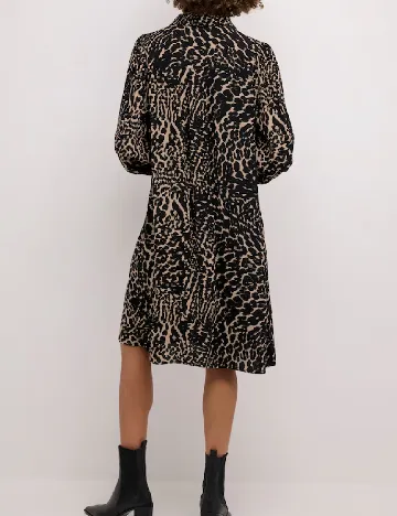 Rochie medie Culture, animal print Animal print