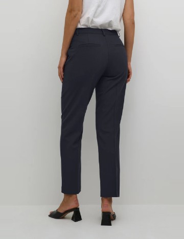 Pantaloni Kaffe, bleumarin inchis