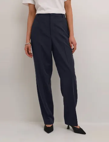 Pantaloni Kaffe, bleumarin inchis