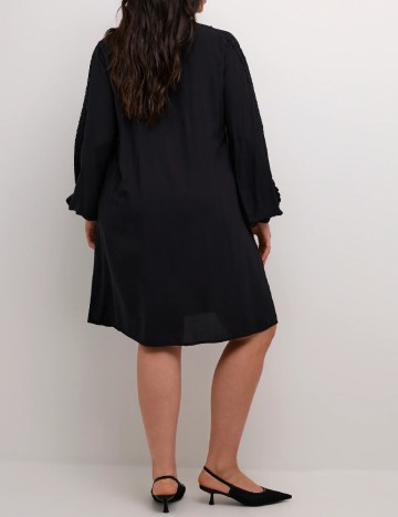 Rochie scurta Kaffe Curve, negru