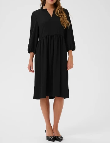 Rochie medie Kaffe, negru Negru