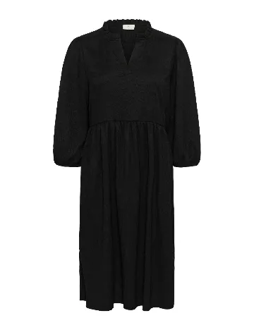 Rochie medie Kaffe, negru Negru