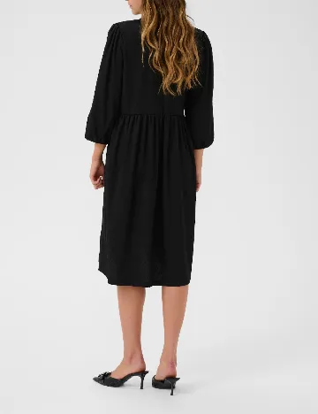 Rochie medie Kaffe, negru Negru