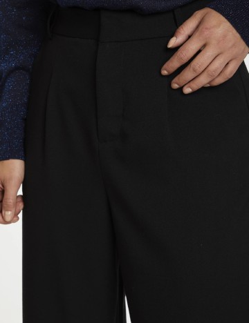 Pantaloni Kaffe, negru