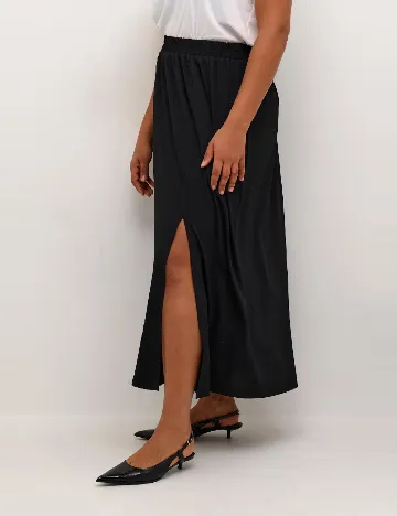 Fusta Kaffe Curve, negru