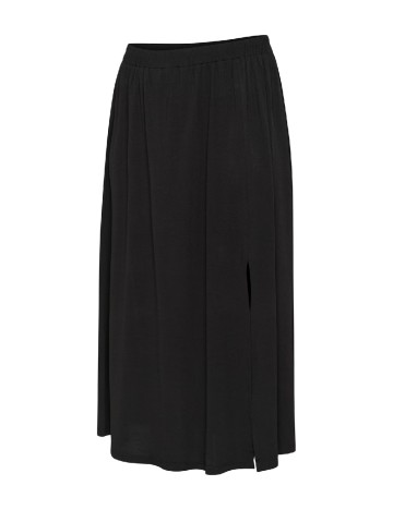 Fusta Kaffe Curve, negru