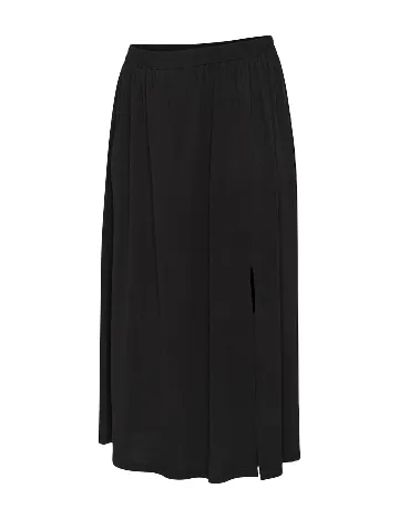 Fusta Kaffe Curve, negru