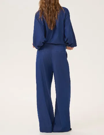 Pantaloni My Essential Wardrobe, albastru