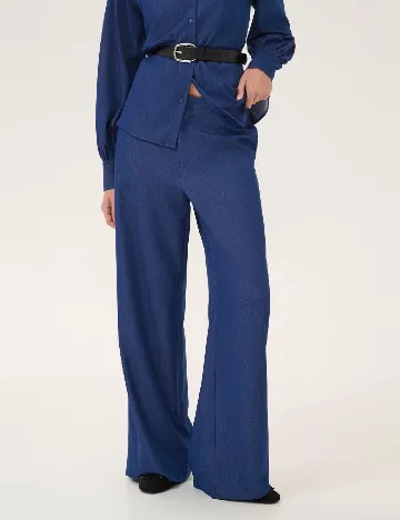 Pantaloni My Essential Wardrobe, albastru