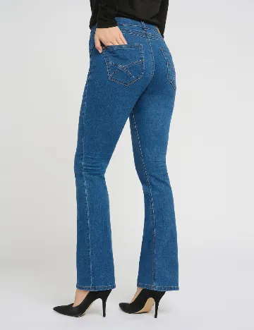 Blugi Cream, albastru