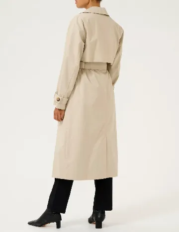 Trench Kaffe, crem Crem