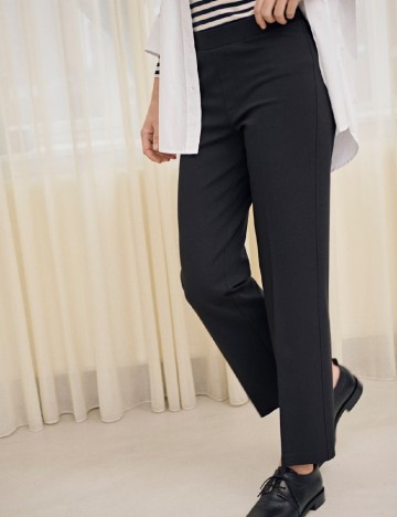 Pantaloni Part Two, negru